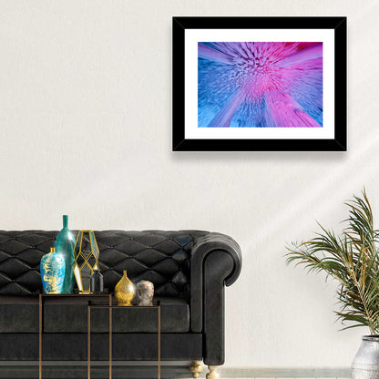 Ethereal Ice Cave Icicles Wall Art