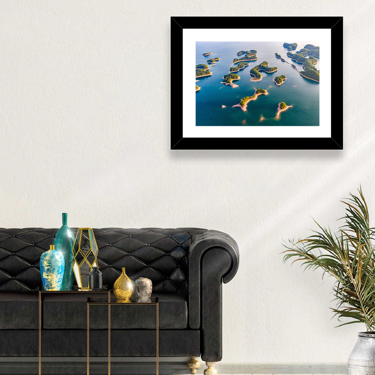 Qiandao Lake Aerial View Wall Art