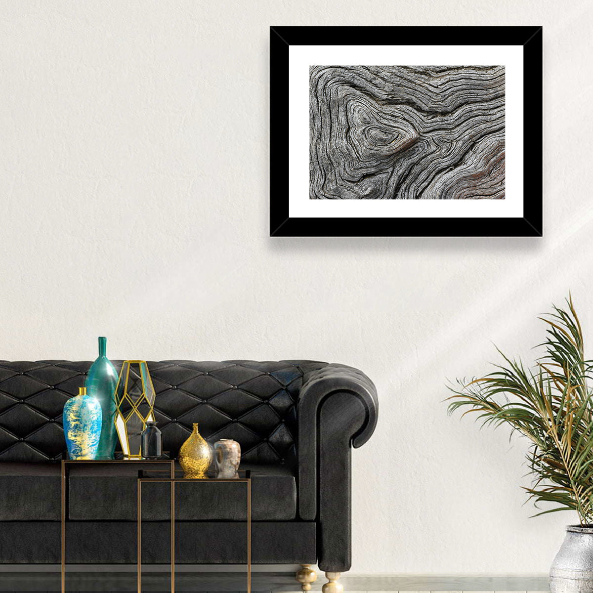 Tree Growth Rings Wall Art