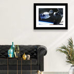 Crew Dragon Docking with Iss Wall Art