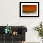 Lake Retba Aerial View Wall Art