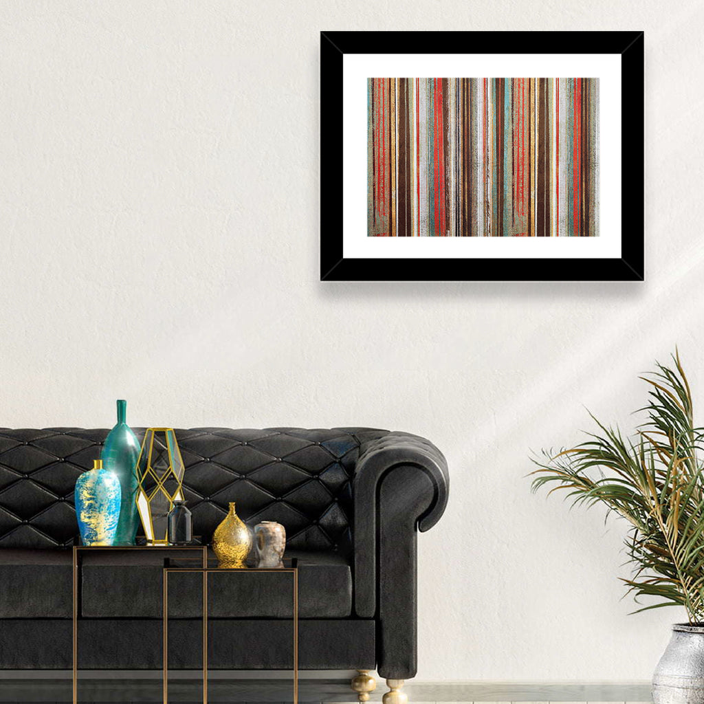 Layered Stripes Wall Art
