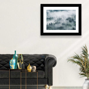 Misty Mountain Forest Wall Art