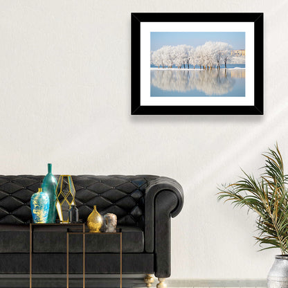 Winter Lake Wall Art