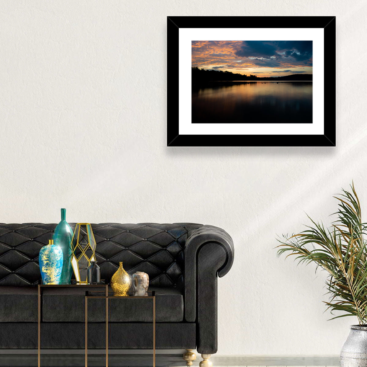 Lake Squam Sunrise Reflection Wall Art
