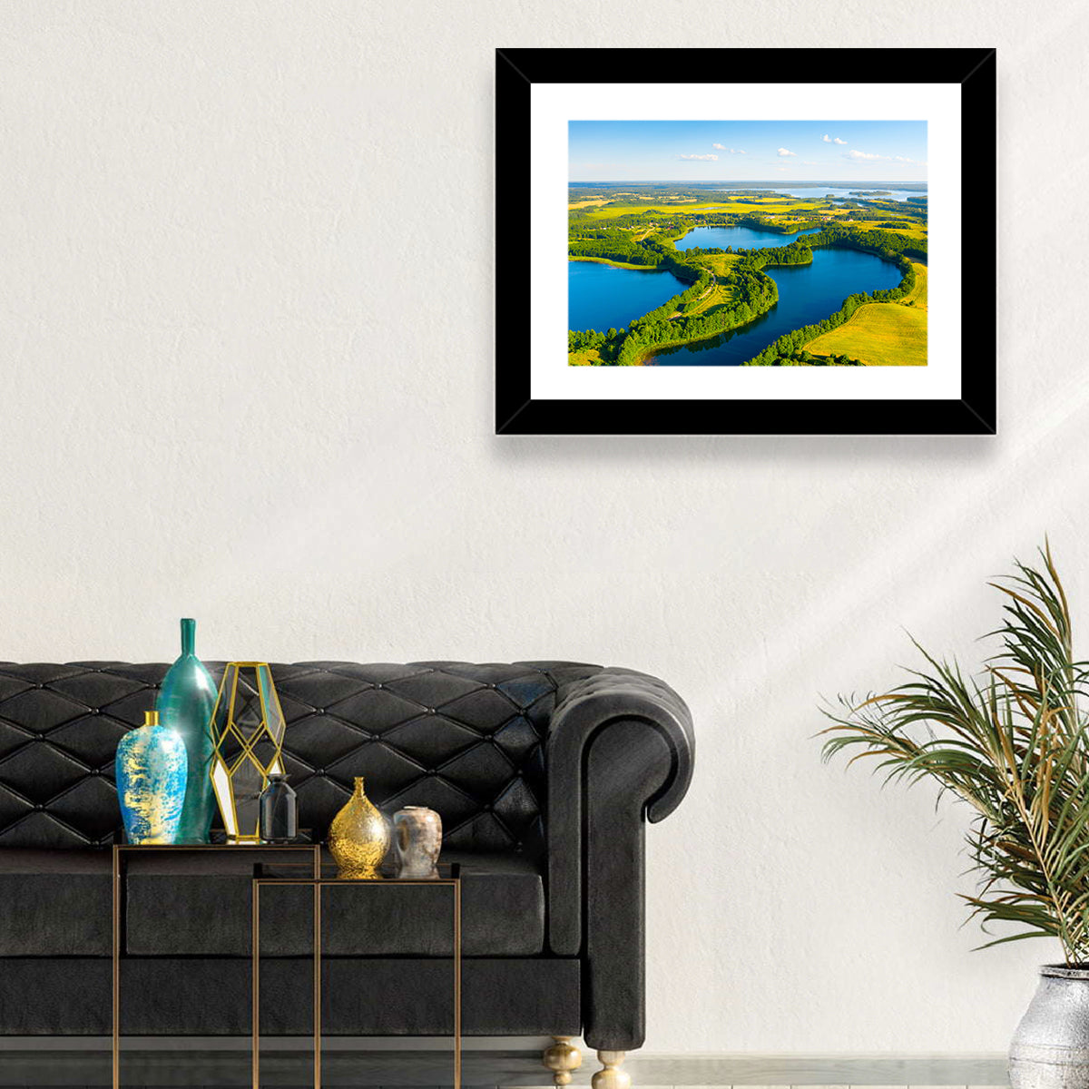 Narachanski Lake Meadows Aerial View Wall Art