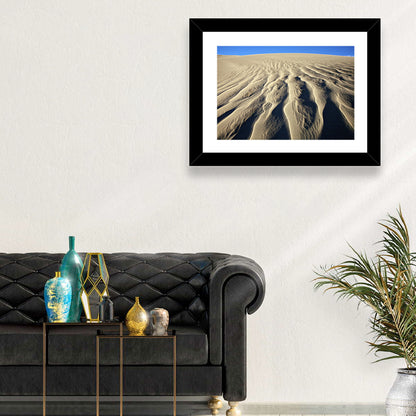Endless Rippled Sand Dunes Wall Art