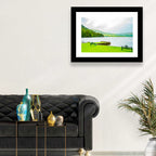 Ullswater Lakeside Benches Wall Art