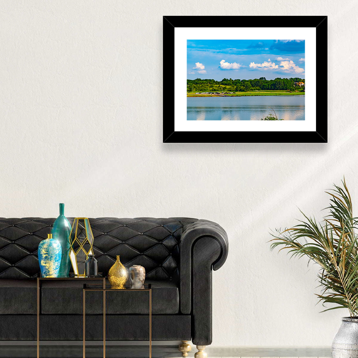 Zorinsky Lake Reflection Wall Art