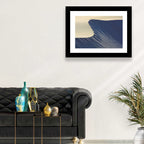 Minimalist Sand Dunes in Late Light Wall Art