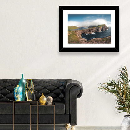 Traelanipa Cliffs, Sørvágsvatn Wall Art