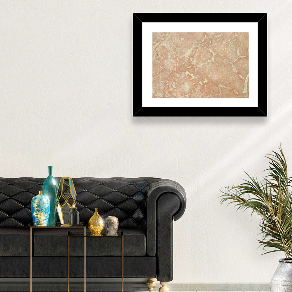 Fossil Veins Marble Study Wall Art