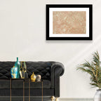 Fossil Veins Marble Study Wall Art