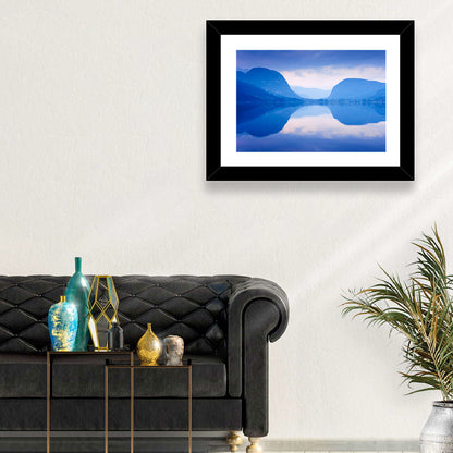 Lake Bohinj Morning Reflection Wall Art