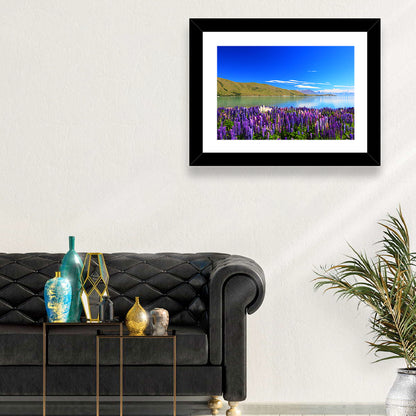 Lake Tekapo Lupine Fields Wall Art