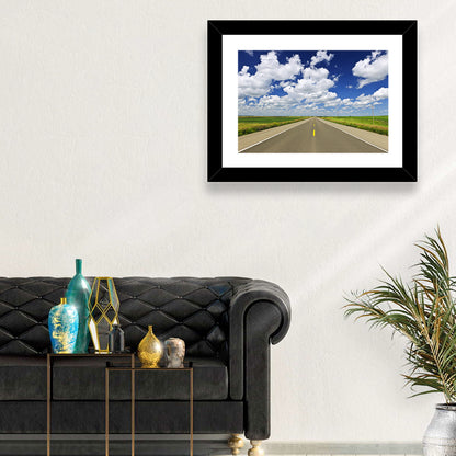 Saskatchewan Prairies Highway Wall Art