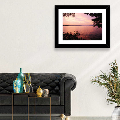 Lake Winnipesaukee Sunset Wall Art