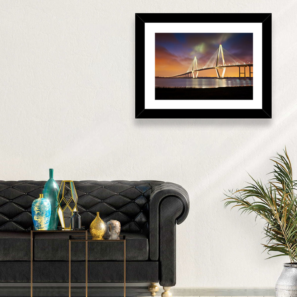 Arthur Ravenel Jr. Bridge at Dusk Wall Art