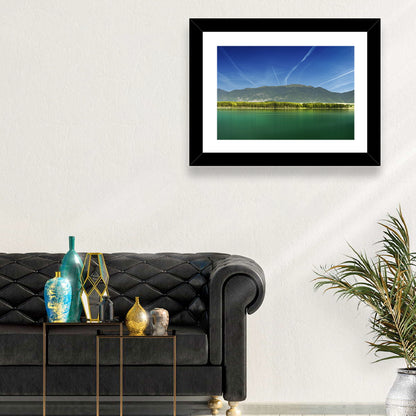 Koprinka Dam Reflections Wall Art