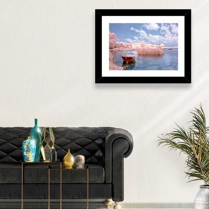 Golyazi Lake Boat Wall Art