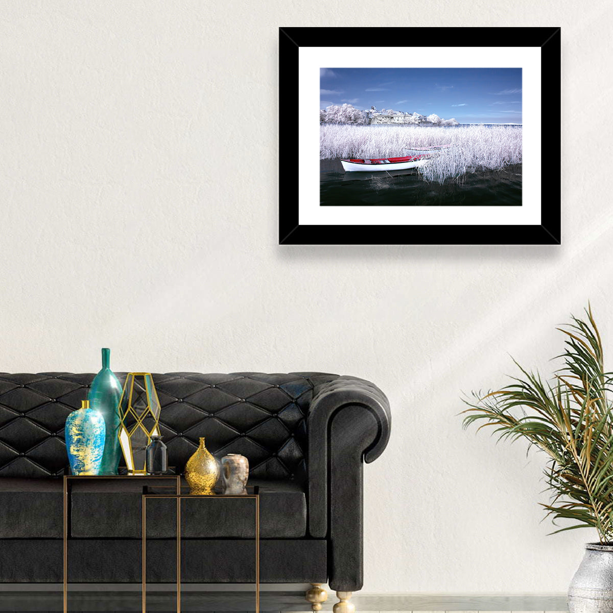Golyazi Lake Winter Scene Wall Art