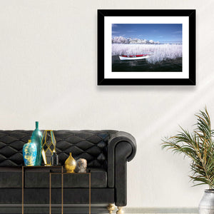 Lake Golyazi in Winter Wall Art