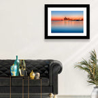 Detroit Golden Hour Skyline Wall Art