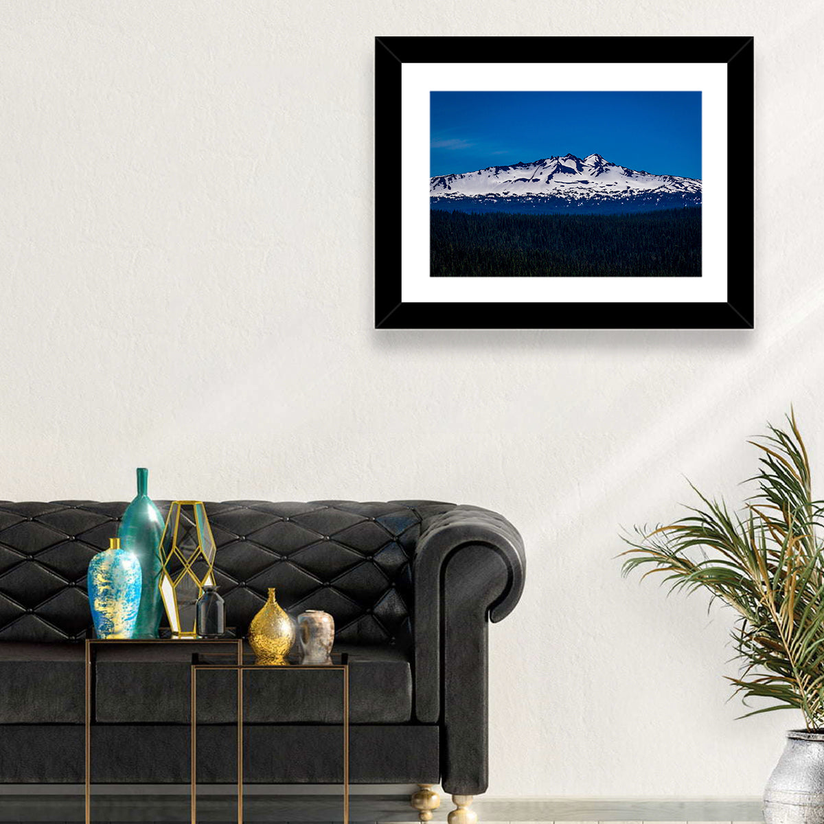 Diamond Peak, Oregon Wall Art in a room, landscape