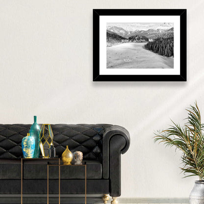 Dolomites at Lago Di Misurina Wall Art