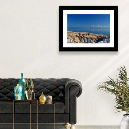 Shekelmes Tract Cliff Over Lake Wall Art