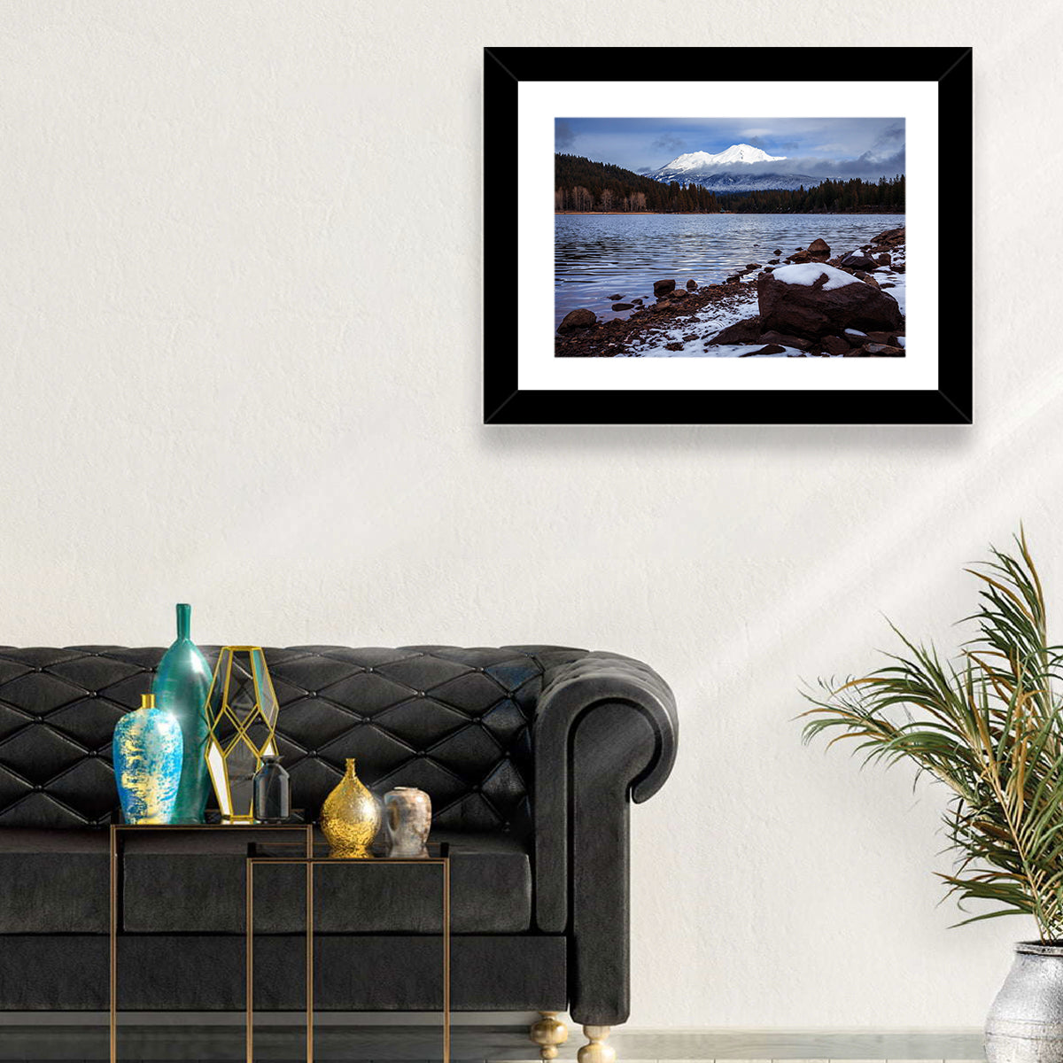 Mount Shasta and Lake Siskiyou Wall Art