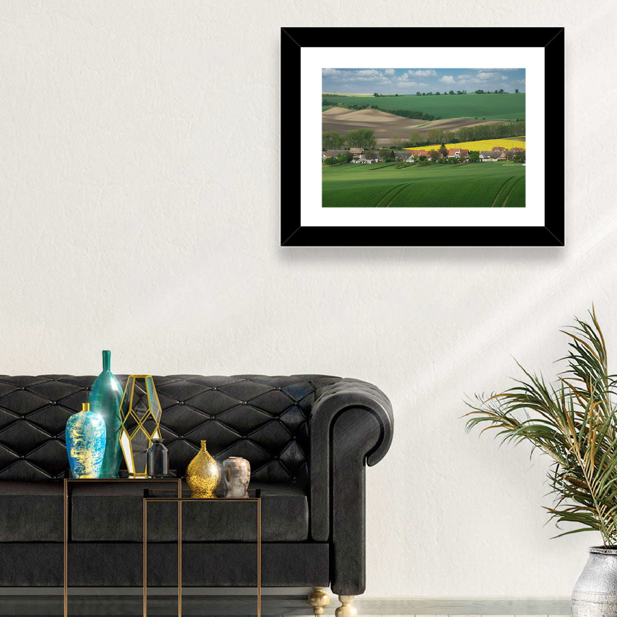Gentle Moravian Hills Wall Art