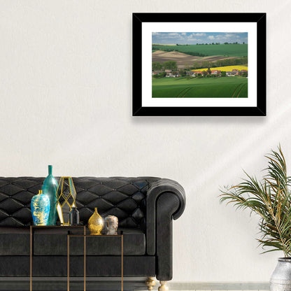 Gentle Moravian Hills Wall Art