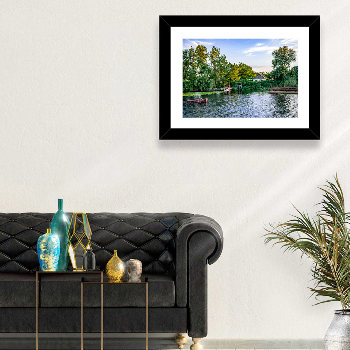 Konka River Golden Hour Wall Art