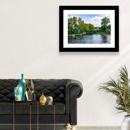 Konka River Golden Hour Wall Art