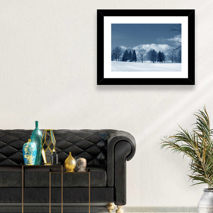 Snowy Winter Land Wall Art