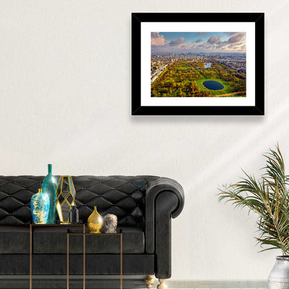 Hyde Park Aerial View Wall Art