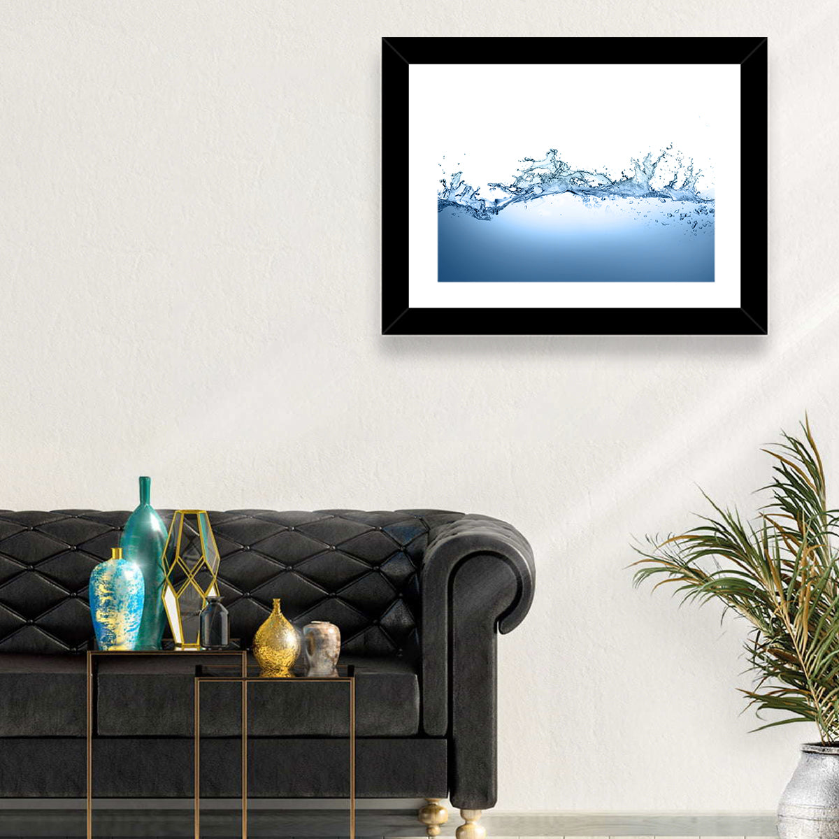 Fresh Water Splash Wall Art