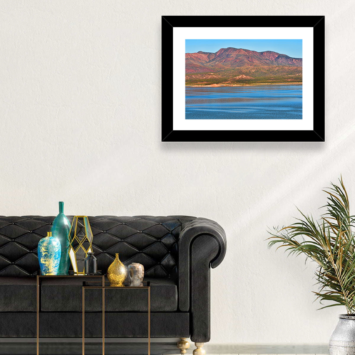Blue Roosevelt Lake Vista Wall Art