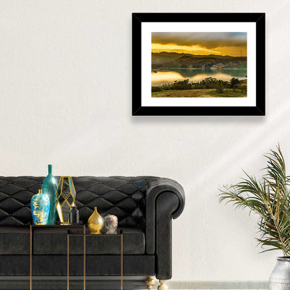 Andalucia Wind Farm at Golden Hour Wall Art
