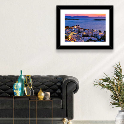 Kato Mili Windmills at Twilight Wall Art
