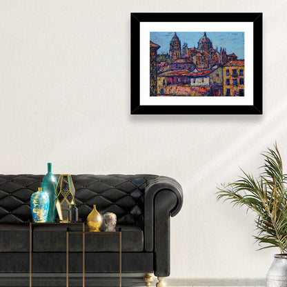 Salamanca Cathedral Rooftops Wall Art