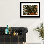 Volcanic Marble Swirl Wall Art