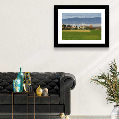 Lake Neuchatel Countryside View Wall Art