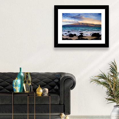 Kihei Golden Coastline Wall Art