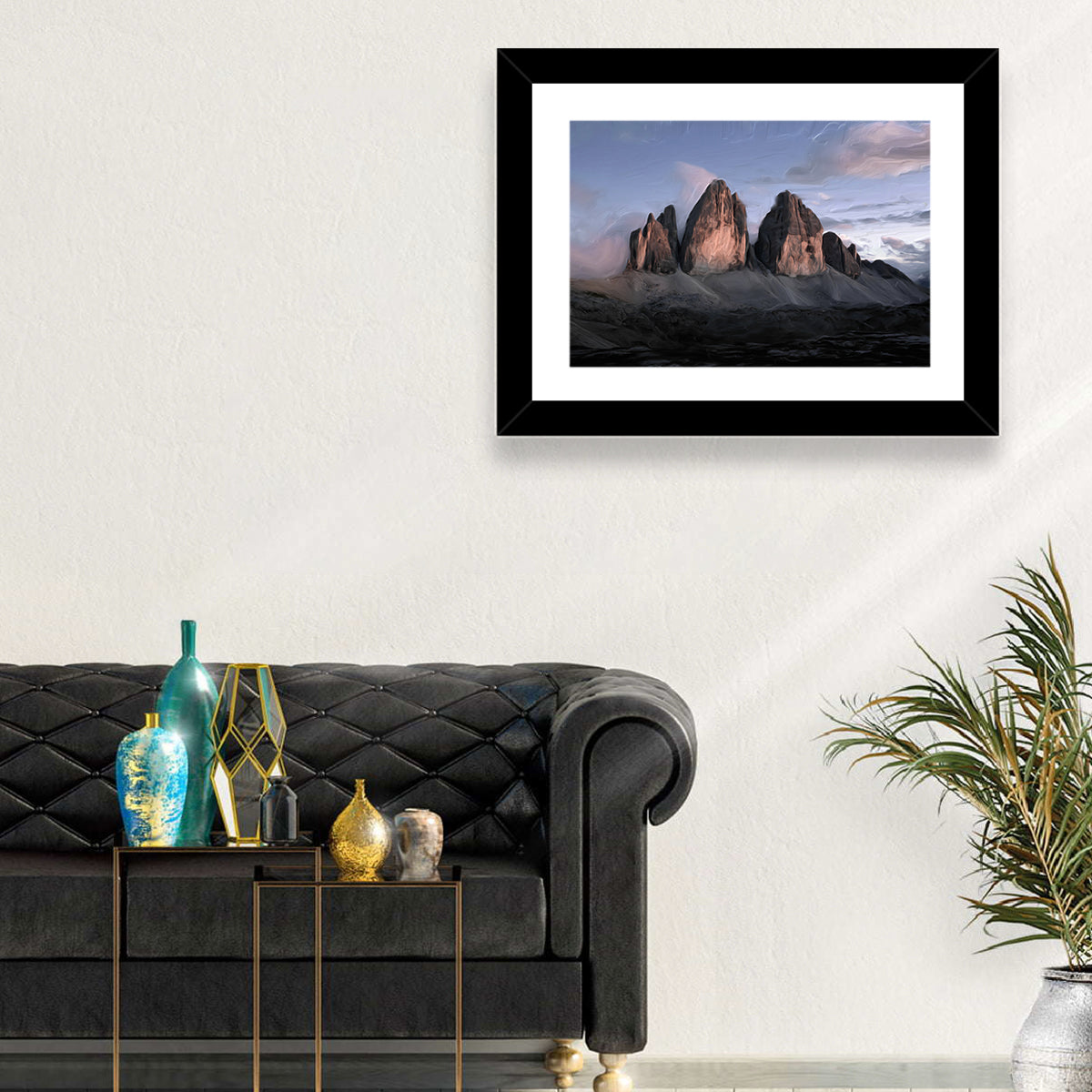 Tre Cime at Dusk Wall Art