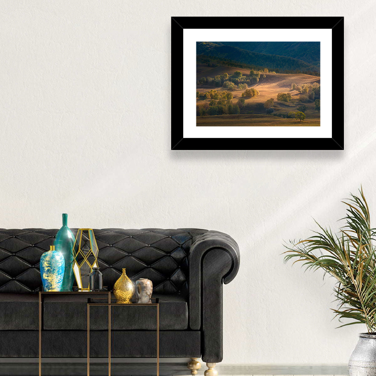Bashang Plateau Golden Hour Wall Art