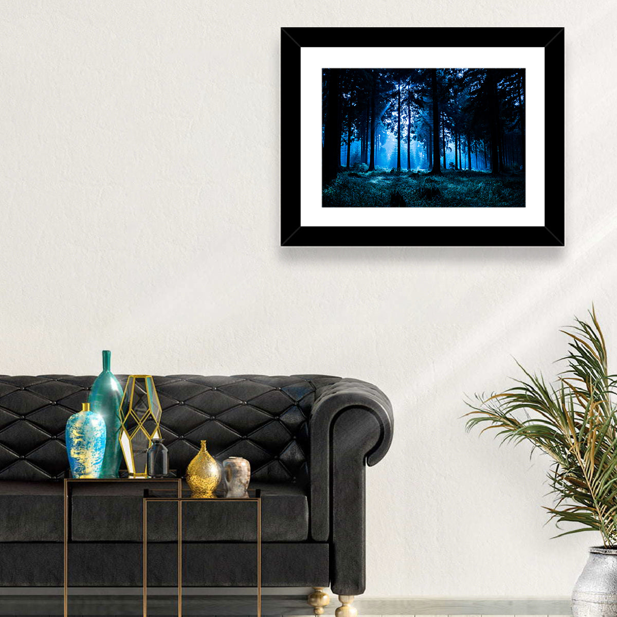 Thuringia Forest at Dusk Wall Art