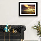 Mont-saint-michel Castle at Dusk Wall Art