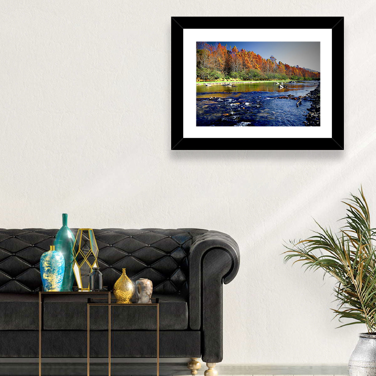 Beavers Bend State Park Wall Art in a room, landscape